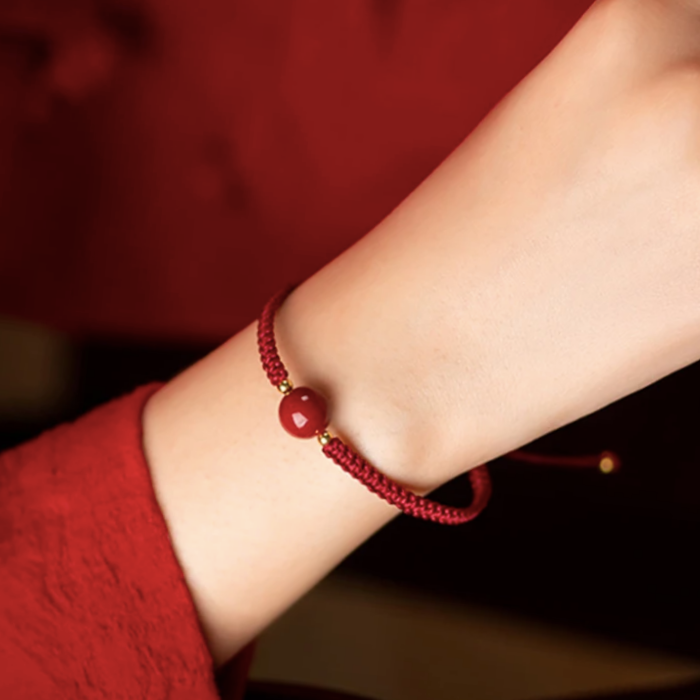 BRACCIALE TIBETANO PORTAFORTUNA