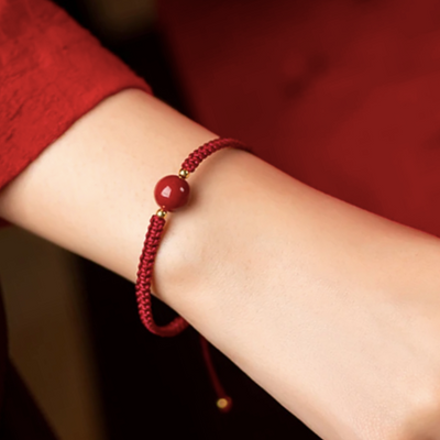 BRACCIALE TIBETANO PORTAFORTUNA