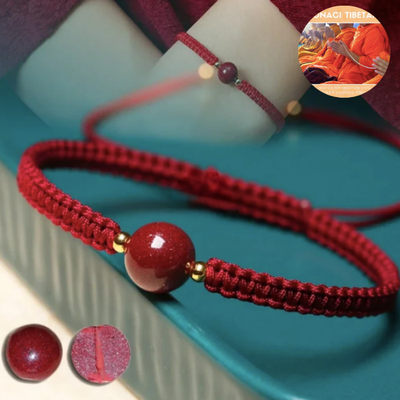 BRACCIALE TIBETANO PORTAFORTUNA